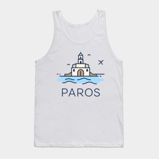 Paros Greece. Tank Top